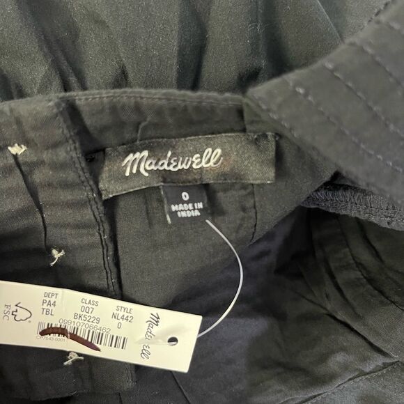 Madewell Cutout-Back Empire Midi Dress NWT Size 0 - Picture 7 of 10